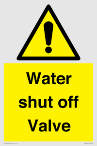 Water shut off Valve